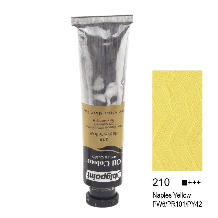 210 Naples Yellow Bigpoint Oil Colour