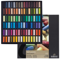 Rembrandt Soft Pastel Boya Yarım Boy 90 Renk General Selection