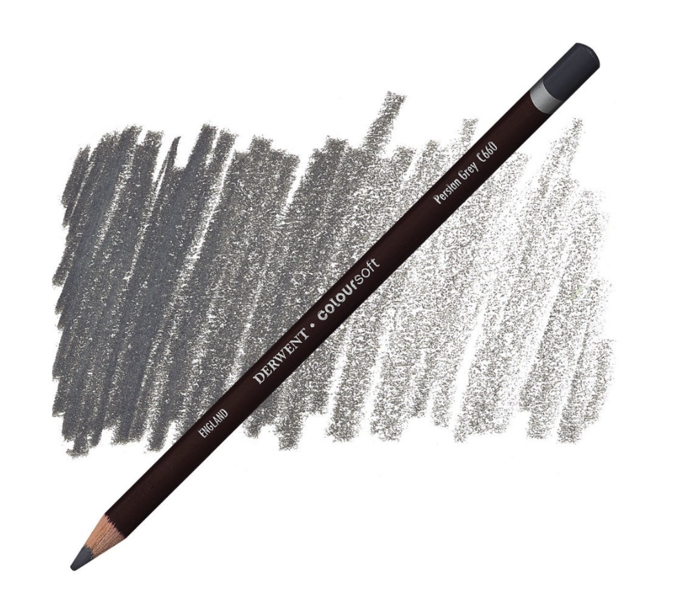 Derwent Coloursoft Kuru Boya Kalemi Persian Grey  C660