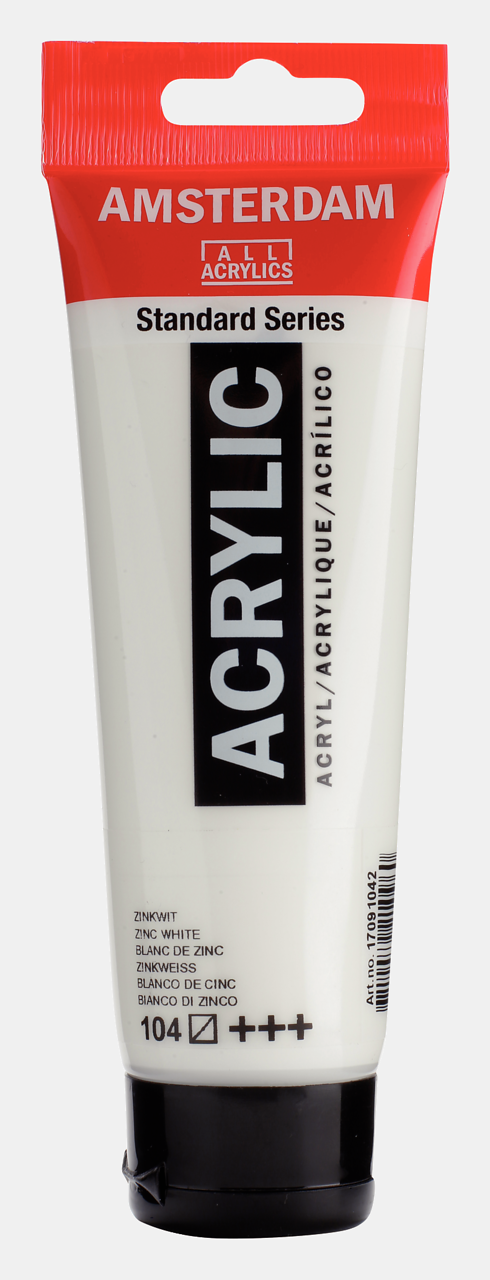 Amsterdam Akrilik Boya 120ml. N:104 Zinc White