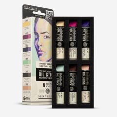 Sennelier Oil Stick Set Mini 6lı Portre Set