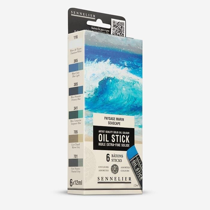 Sennelier Oil Stick Set Mini 6lı Seascape Set