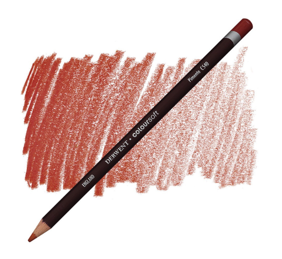 Derwent Coloursoft Kuru Boya Kalemi Pimento  C540