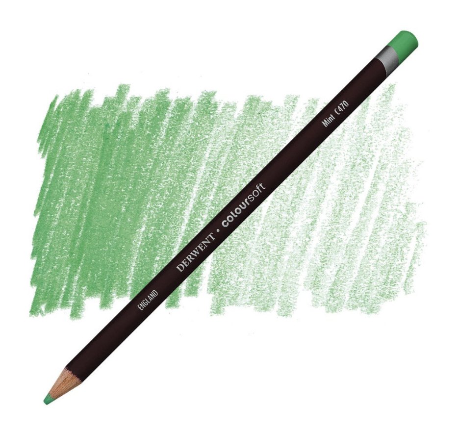 Derwent Coloursoft Kuru Boya Kalemi Mint  C470