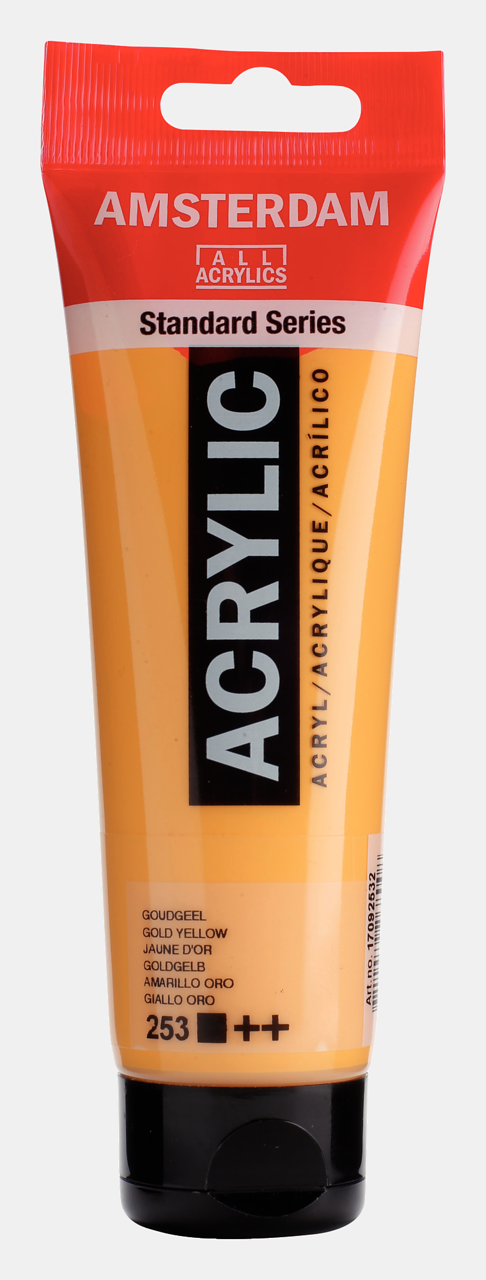 Amsterdam Akrilik Boya 120ml. N:253 Gold Yellow