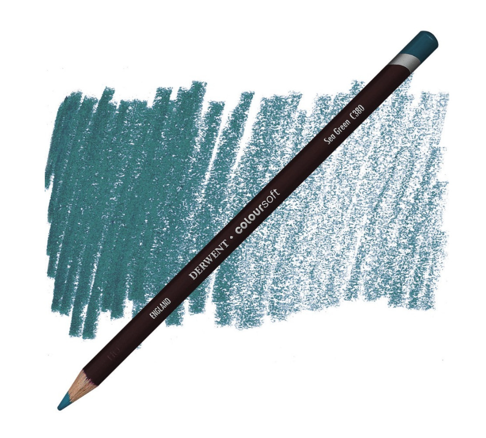 Derwent Coloursoft Kuru Boya Kalemi Sea Green  C380