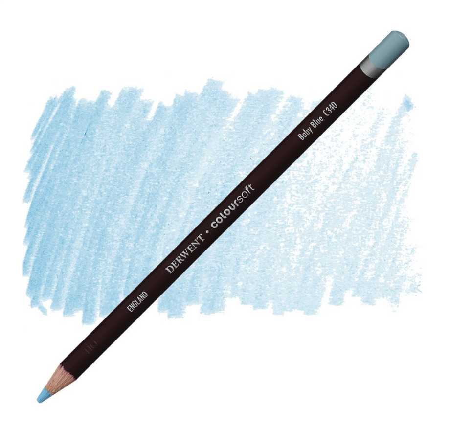 Derwent Coloursoft Kuru Boya Kalemi Baby Blue  C340