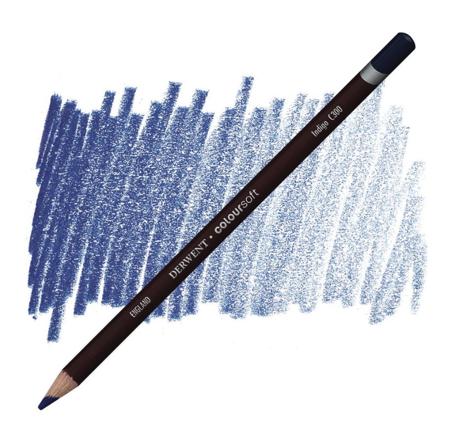 Derwent Coloursoft Kuru Boya Kalemi Indigo  C300