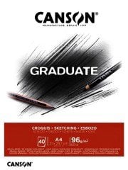 Canson Graduate Sketching A4 96 gr 40 Yaprak