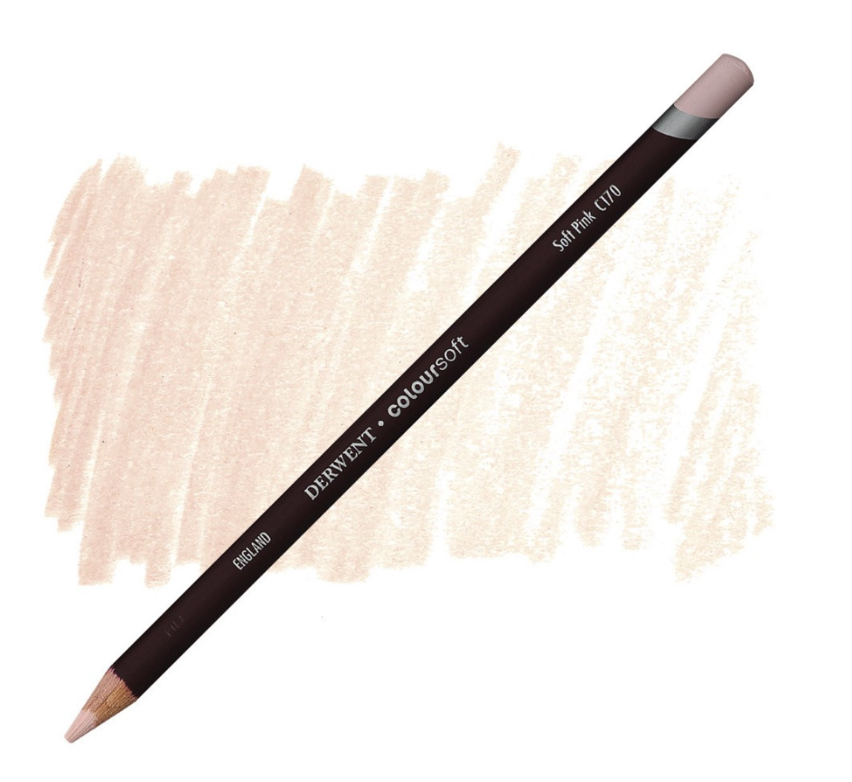Derwent Coloursoft Kuru Boya Kalemi Soft Pink  C170