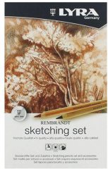 LYRA Rembrandt Sketching Set Box 11'li Metal Kutu