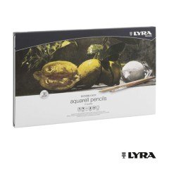 LYRA Rembrandt Aquarell Sulandırabilinir Kalem Seti 36'lı Metal Kutu