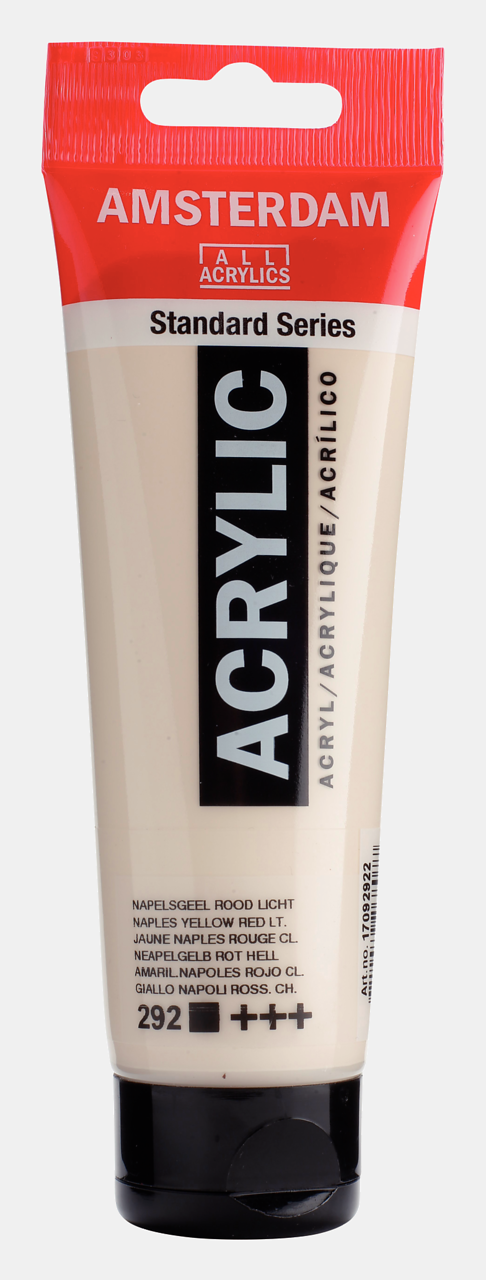 Amsterdam Akrilik Boya 120ml. N:292 Naples Yellow Red Light