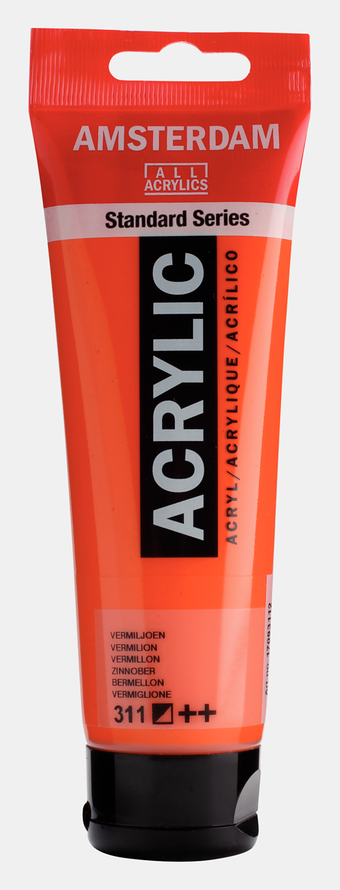Amsterdam Akrilik Boya 120ml. N:311 Vermilion