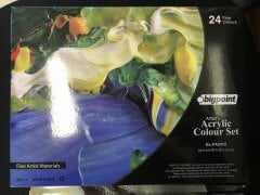 BİGPOİNT AKRİLİK SET 24'LÜX12 ML TÜP