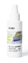 HIMI Twin Cup Gouache Set 112'li (Ice Blue Case Edition)-Nemlendirici Sprey Hediyeli