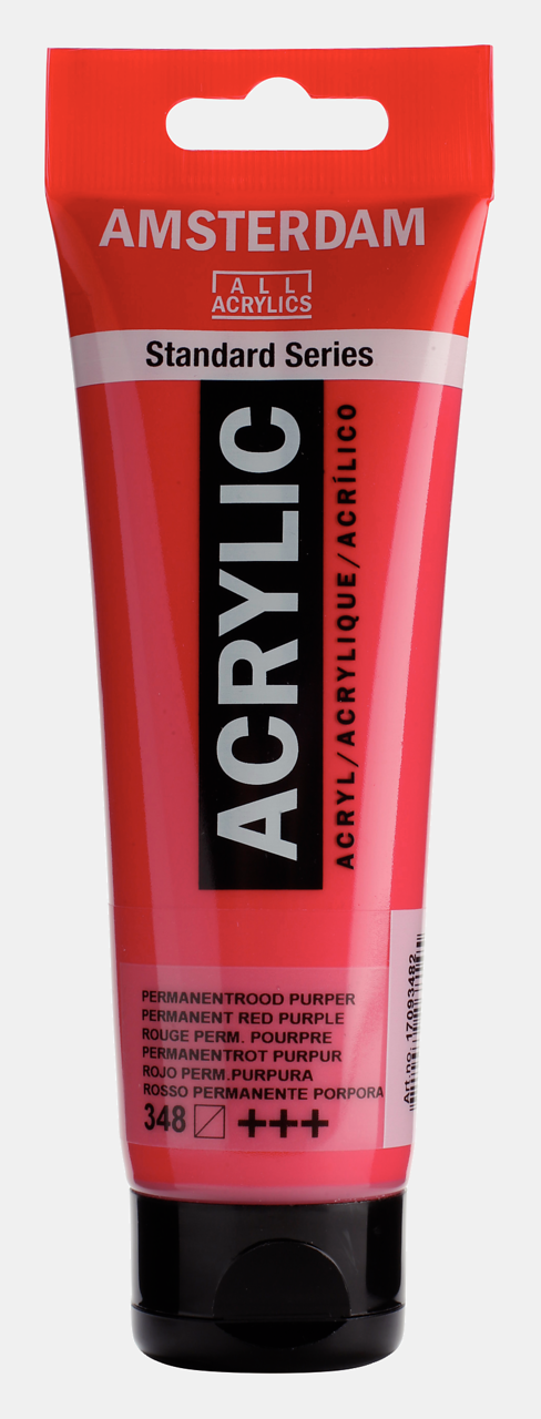 Amsterdam Akrilik Boya 120ml. N:348 Permanent Red Purple