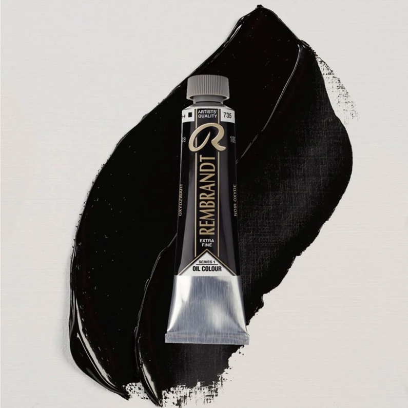 Rembrandt Yağlı Boya 40 ml 735 Oxide Black