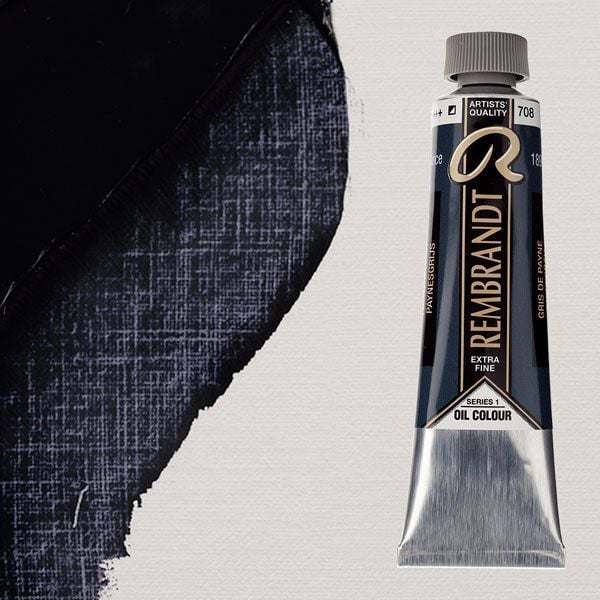 Rembrandt Yağlı Boya 40 ml 708 Payne's Grey