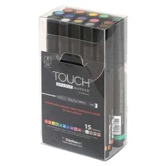 Touch Opaque Marker 15'li Set Fine (0.8 - 1.3 mm)