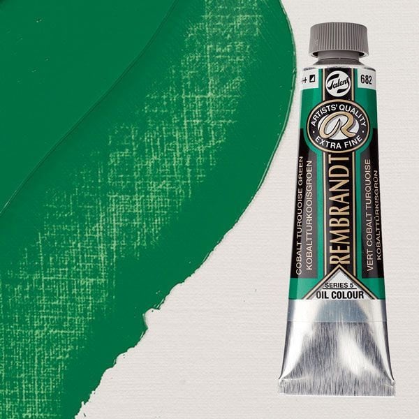 Rembrandt Yağlı Boya 40 ml 682 Cobalt Turquoise Green