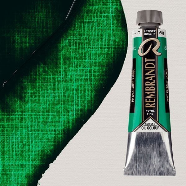 Rembrandt Yağlı Boya 40 ml 681 Phthalo Green Yellow