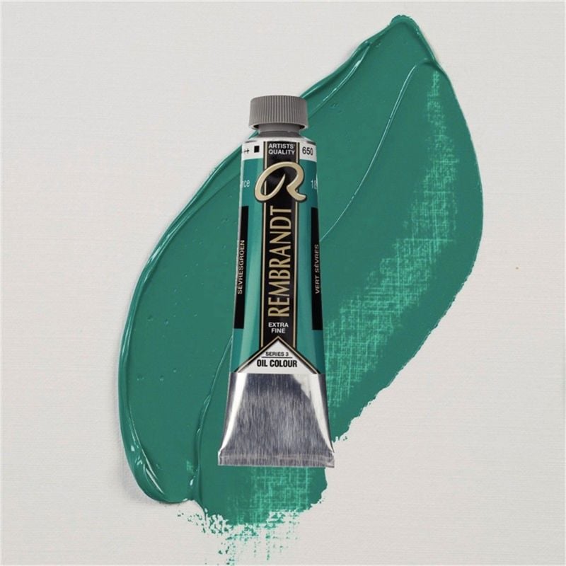 Rembrandt Yağlı Boya 40 ml 650 Sèvres Green