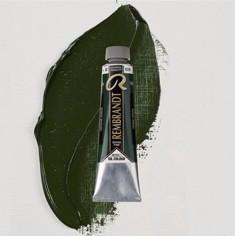 Rembrandt Yağlı Boya 40 ml 629 Green Earth