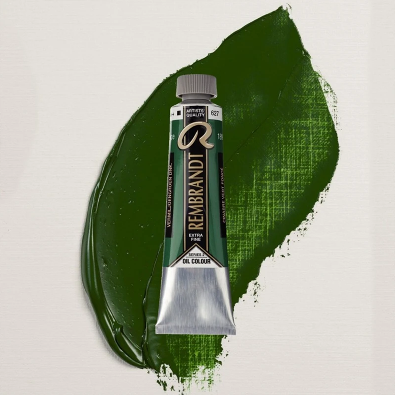 Rembrandt Yağlı Boya 40 ml 627 Cinnabar Green Deep