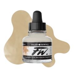 Daler Rowney Fw Ink Akrilik Mürekkep 29.5Ml Shımmerıng Gold 709