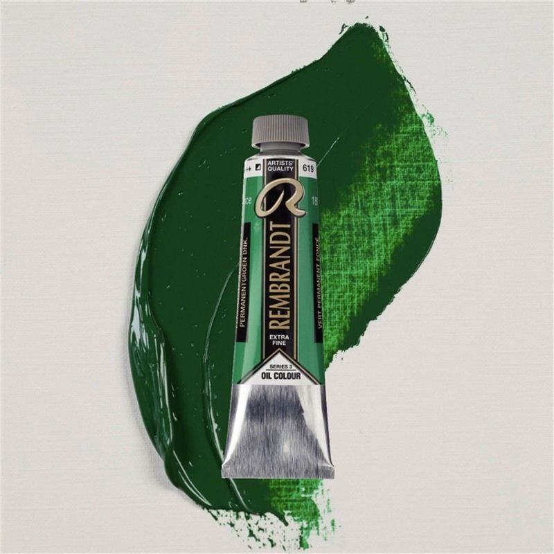 Rembrandt Yağlı Boya 40 ml 619 Permanent Green Deep