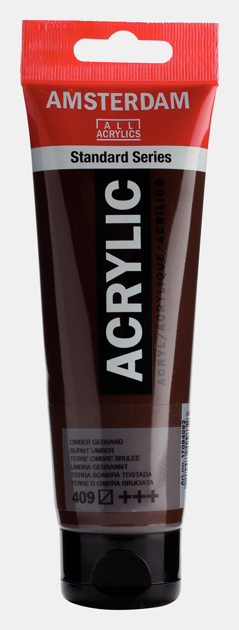 Amsterdam Akrilik Boya 120ml. N:409 Burnt Umber