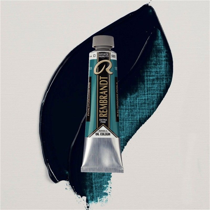 Rembrandt Yağlı Boya 40 ml 565 Phthalo Turquoise Blue