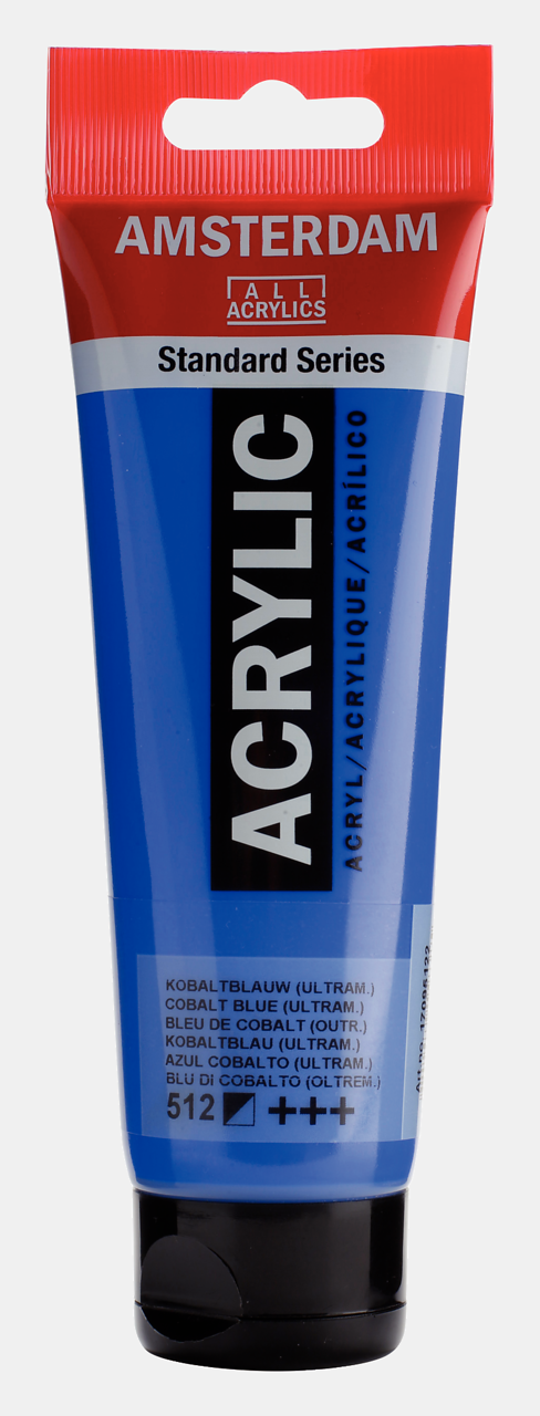 Amsterdam Akrilik Boya 120ml. N:512 Cobalt Blue (Ultramarine)