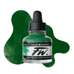 Daler Rowney Fw Ink Akrilik Mürekkep 29.5Ml Sap Green 375