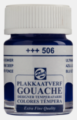 Talens Guaj Boya 16 ml - Ultramarine Deep 506