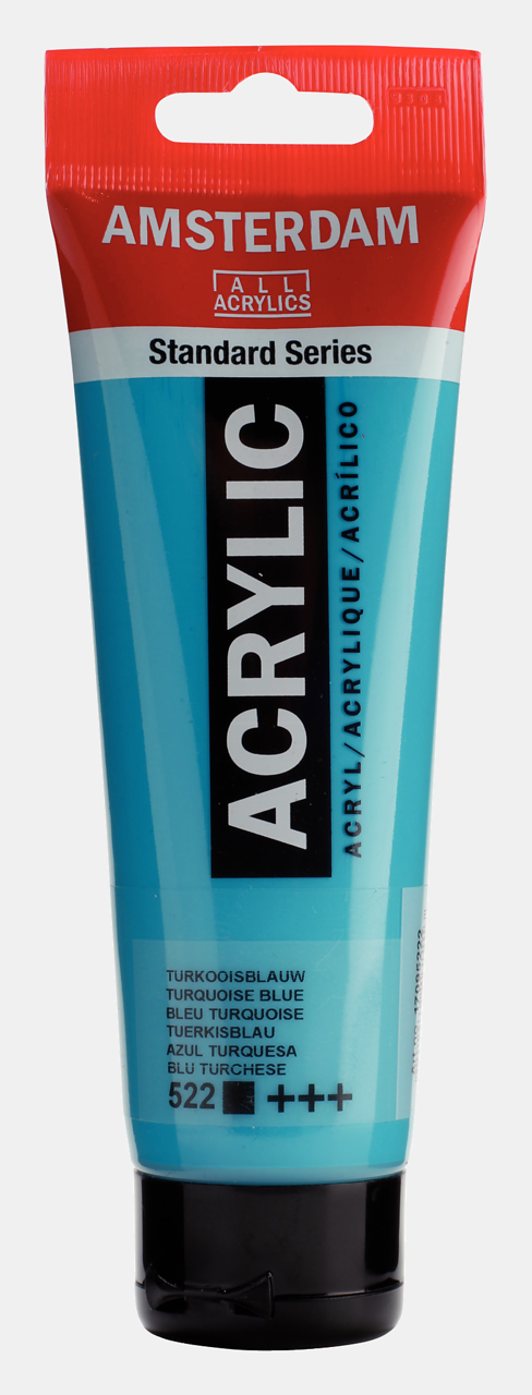 Amsterdam Akrilik Boya 120ml. N:522 Turqoise Blue