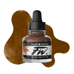Daler Rowney Fw Ink Akrilik Mürekkep 29.5Ml Sepıa 251