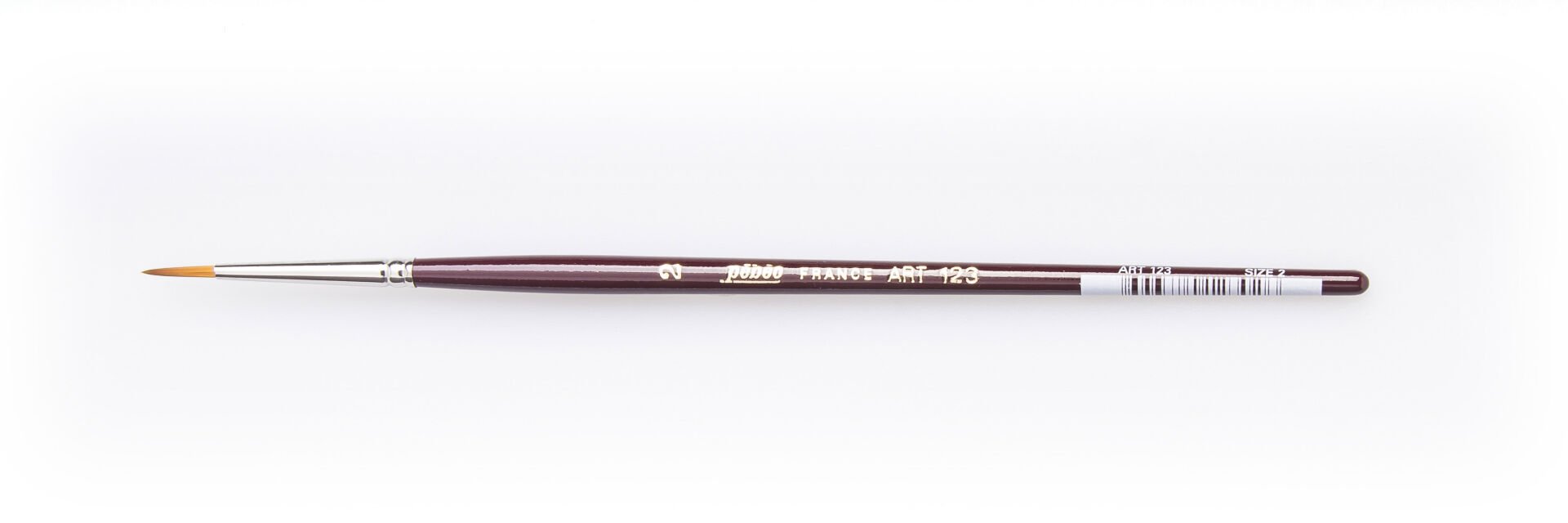 Pebeo 123 Seri Sentetik Kıl Yuvarlak Uçlu Fırça No. 2