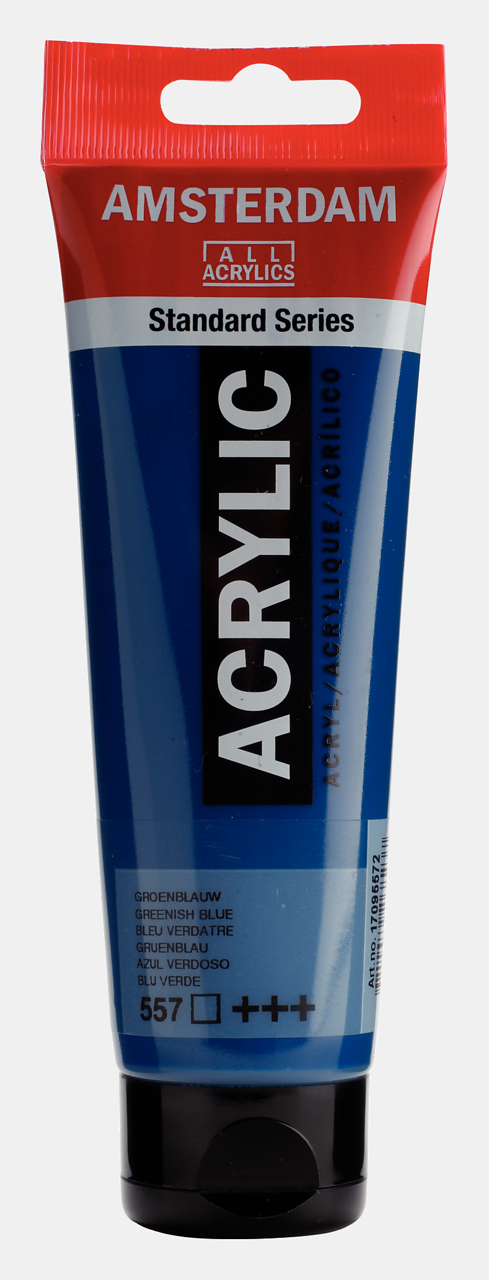 Amsterdam Akrilik Boya 120ml. N:557 Greenish Blue