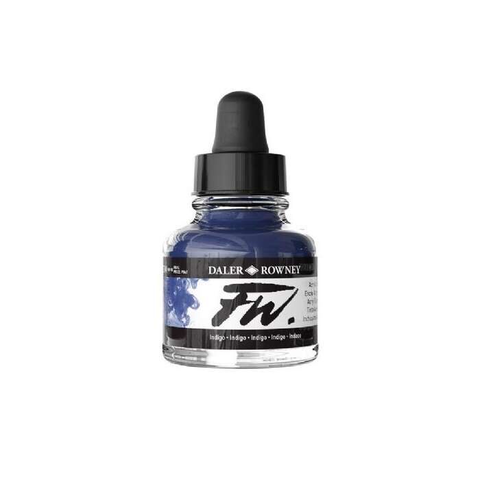 Daler Rowney Fw Ink Akrilik Mürekkep 29.5Ml Indıgo 127