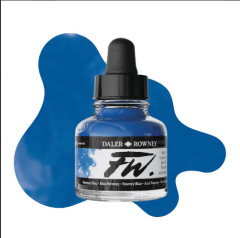 Daler Rowney Fw Ink Akrilik Mürekkep 29.5Ml Rowney Blue 119