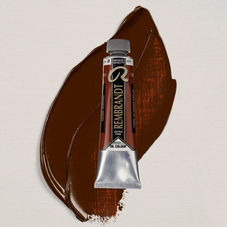 Rembrandt Yağlı Boya 40 ml 411 Burnt Sienna