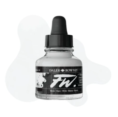 Daler Rowney Fw Ink Akrilik Mürekkep 29.5Ml Whıte 011