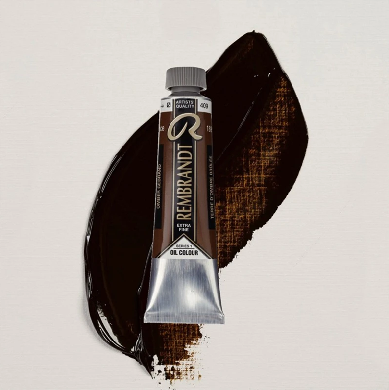 Rembrandt Yağlı Boya 40 ml 409 Burnt Umber