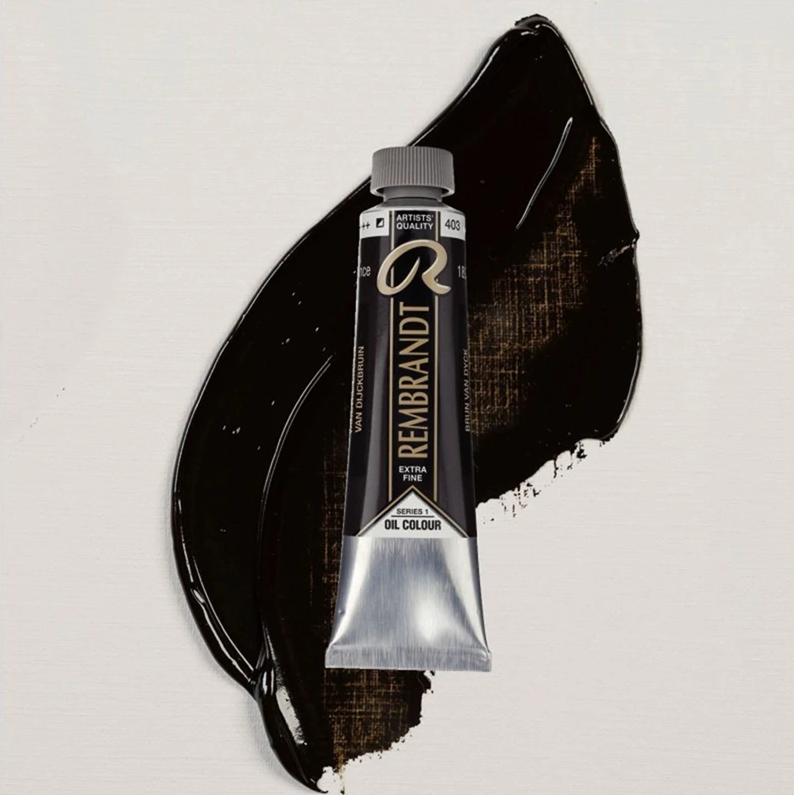 Rembrandt Yağlı Boya 40 ml  403 Vandyke Brown