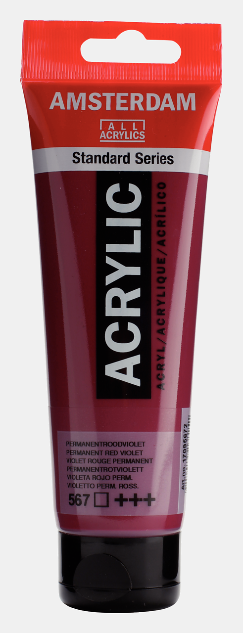Amsterdam Akrilik Boya N:567 Permanent Red Violet