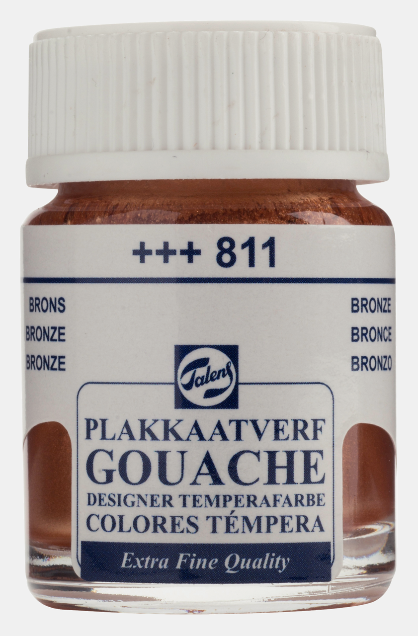 Talens Guaj Boya 16 ml - Bronze (Metalik) 811