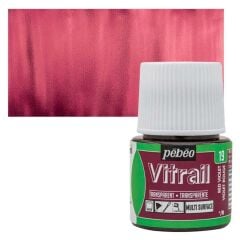 Pebeo Vitrail Cam Boyası 45 Ml Şişe Red Violet 19