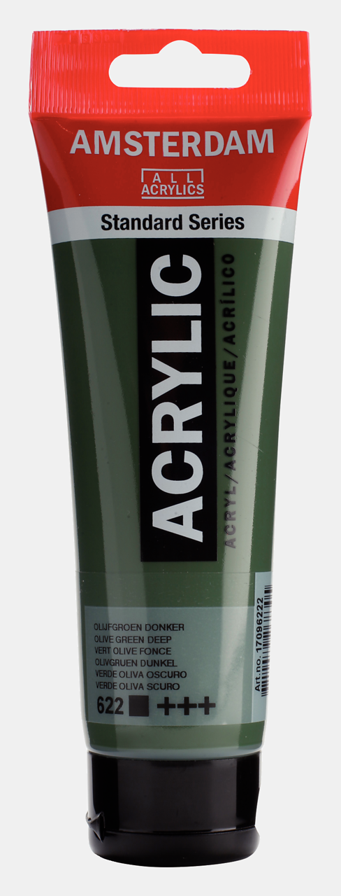 Amsterdam Akrilik Boya 120ml. N:622 Olive Green Deep